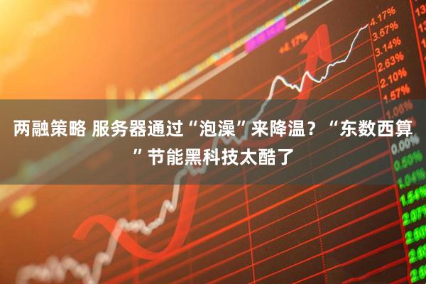 两融策略 服务器通过“泡澡”来降温？“东数西算”节能黑科技太酷了