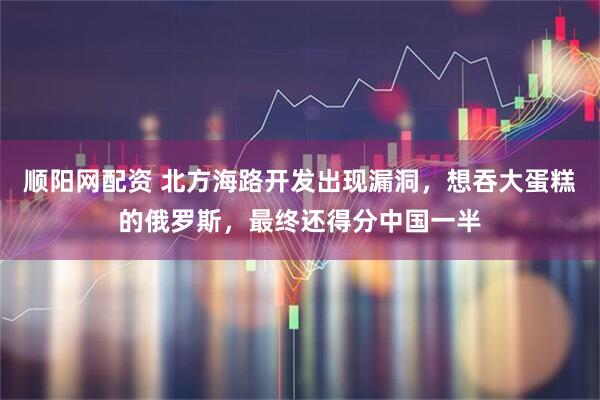 顺阳网配资 北方海路开发出现漏洞，想吞大蛋糕的俄罗斯，最终还得分中国一半